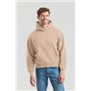 Fruit of the Loom Abbigliamento personalizzate. Felpa uomo in cotone 405 g/m² con cappuccio personalizzabile Fruit of The Loom Supercotton™ Hooded Sweat - Fruit of the Loom personalizzate o neutre