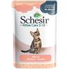 Schesir cat kitten pollo 85g
