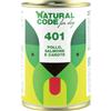 Natural code 401 for dog pollo salmone e carote