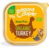 e&c Edgard&cooper dog e adult organic turkey 100 g
