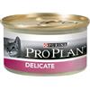 Pro plan wc delicate mousse tacchino 85 g