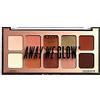 NYX Professional Makeup Palette Ombretti Away We Glow, 10 Ombretti Ultra Vellutati, Nuance: Hooked on Glow, Taglia unica