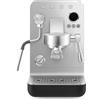 Smeg, Macchina da Caffè Espresso Manuale MiniPro EMC02, Triplo Termoblocco, Lancia Vapore e Portafiltro Professionali, Serbatoio da 1,7L, Cassetto Raccogligocce Rimovibile, 1700W, Nero Matte