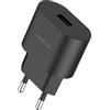 NOKIA CARICABATTERIE ORIGINALE DA PARETE PER CASA USB AD-18WE 18W BLACK BULK PER SMARTPHONE