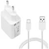 XIAOMI CARICABATTERIE ORIGINALE DA CASA CAVO Type C MDY-10-EF 18W WHITE BULK PER SMARTPHONE