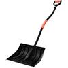 VEVOR Pala da Neve per Vialetto, Larga 42 cm con Manico a D e Lama in Alluminio con Grande Capacità, Strumento Leggero per la Rimozione della Neve per Giardino, Auto, Campeggio all'Aperto