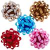 Hallmark Fiocchi regalo in carta kraft (5 fiocchi: oro, bianco, blu, rosso, rosa) per compleanni, Natale, lauree, baby shower, regali