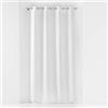Douceur d'Intérieur, Tenda con occhielli, 140 x 180 cm, colore: Bianco