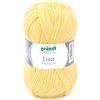 Gründl Grundl Lisa - Gomitolo di Lana, 50 g, Colore: Giallo