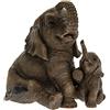 AYO Statuetta elefante con vitello di Lesser & Pavey