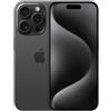 Apple iPhone 15 Pro 128GB Titanio Nero Chip A17 Pro Fotocamera 48MP USB-C