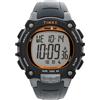 Timex Orologio da uomo Ironman Essential da 44 mm, cinturino in poliuretano grigio, quadrante digitale, cassa grigia TW5M64500