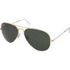 Ray-Ban RB3025 L0205 AVIATOR LARGE METAL 58/14