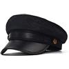 Twinice Berretto da Uomo e Donna, Berretto Classico Vintage Newsboy - Cappello da Costume - Nero
