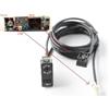 Gettimore Presa USB AUX per auto per BMW Serie 1 Serie 2 Serie 4 Serie X1 Cooper Cablaggio Adattatore Audio OEM 84109229246 Nero
