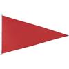 AZ FLAG Bandiera Nautica Spiaggia rosso triangolo 150x90 cm Anelli Plastica | Uso esterno e nautico bandiera nautica giallo di spiaggia resistente alle intemperie con doppie cuciture e bordi rinforzati