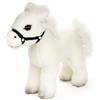 Uni-Toys - Cavallo, in piedi, bianco (senza sella) - 23 cm (lunghezza) - peluche