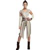 Rubie's 3810668 - Costume da adulto Rey Deluxe, beige, M