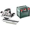 Metabo Set KS 18 LTX 66 BL - Sega circolare manuale a batteria metaBOX 340 con guida di chiusura KFS 44-691194000