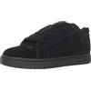 DC Shoes - Sneaker COURT GRAFFIK SHOE, Uomo, Black/Black/Black, 38