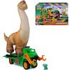 Paw Patrol: The Dino Movie, Megasaurus Dino veicolo con dinosauro giocattolo gonfiabile da 76,2 cm e personaggio Rocky, giocattoli per bambine e bambini in età prescolare dai 3 anni in su