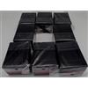 docsmagic.de 8 x Deck Box Black + Card Divider - Porta Mazzo Nero - PKM - YGO - MTG