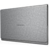 Lenovo Tab Plus Sleeve, custodia protettiva per tablet con rivestimento in Tyvek® riciclabile, Interno in Pelle PU, Design Slim e Brimless, protezione elegante e leggera - Grigio