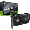 msi NVIDIA GeForce RTX 5050 8G Shadow 2X OC Scheda grafica - 8 GB GDDR7 (20 GB/s / 128 bit), PCIe 5.0 - Doppia ventola (2 ventole TORX 5.0), HDMI 2.1b, DisplayPort 2.1b, pronta per SFF