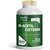Noebis Pharma N-Acetil Cisteina 600 mg Noebis Pharma - NAC ad Alto Grado di Purezza - 500 Compresse - Acetilcisteina 600mg - Precursore del Glutatione - Maxi Fornitura - Made in Italy