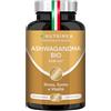 Laboratoires Nutrimea Ashwagandha Bio KSM-66 | Con il 5% di Witanolidi | 90 Capsule | Nutrimea | Ginseng Indiano da Withania somnifera | Ashwagandha Biologica Certificata | Alto Dosaggio