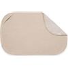 hauck Telo Bagno & Copri Fasciatoio Baby, Beige | Cotone in mussola traspirante e spugna, 44x69x0,4 cm, compatibile con fasciatoio hauck Change N Clean, lavabile a 60°C