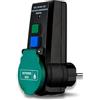 REV 0515494555 presa DI, interruttore automatico, tempo di attivazione 30 ms, 3600 W, nero