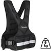 SPORTPRISE Gilet da allenamento con pesi regolabile, 9 kg, HMS (modello KOR09)