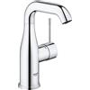 GROHE Essence Rubinetto Miscelatore Lavabo da bagno, con piletta di scarico, Cromo, 23798001