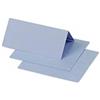 Clairefontaine 75039C - Pacco da 25 Segnaposto- Formato 8,5x8cm - 210g/m² - Colore blu lavanda -Inviti Eventi e Corrispondenza - Gamma Pollen - Carta Premium Liscia