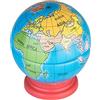 Legami - Temperino Le Tour Du Monde, Ø 4,5 cm, Temperamatite a forma di mondo, per Temperare Matite e Pastelli con Precisione