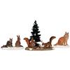 Lemax - Woodland Animals, set of 4