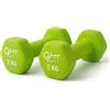 G5 HT SPORT Manubri O Manubrio in Neoprene da Palestra E Home Gym Antiscivolo da 0.5 a 6 kg Coppia O Singolo (2 x 2 kg)