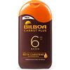Bilboa Carrot Plus, Latte Solare SPF 6, Abbronzante Corpo, Formula con Betacarotene per una Abbronzatura Intensa e Duratura, Resistente all'Acqua, Dermatologicamente Testato, 200 ml