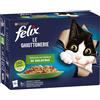 FELIX LE GHIOTTONERIE MANZO, POLLO, SALMONE & TROTA IN GELATINA MULTIPACK (12 x 85 GR.)