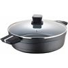 San ignacio Casseruola 28x8,0cm in alluminio fuso con coperchio Bistro grey sg6427 san ignacio