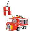 RAPPA Kit di costruzione per vigili del fuoco Bloxo 278 pezzi