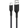 Belkin BOOSTCHARGE, cavo intrecciato USB-C/USB-A, 2 metri, colore nero (CAB022HQ2MBK) - Cavo - Digitale/Dati
