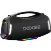OEM Altoparlante wireless, potenza di uscita dei bassi di 250W, spettacolo di luci RGB sincronizzato con il ritmo, colore nero