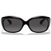 Ray-Ban Occhiali da Sole RB4101 601/T3 Jackie Ohh Nero/Grigio Donna Polarizzati 58/17/135