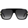 Dsquared2 Occhiali da Sole D2 0160/S 807 Nero Oro/Grigio Sfumato Uomo 59/14/145