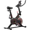 OEM Cyclette, monitoraggio della frequenza cardiaca, robusto telaio in acciaio, colore nero