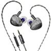 OEM Cuffie in-ear, suono dinamico, cavo removibile, modello standard con microfono