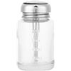 Joyzan Dispenser per la rimozione di nail art, bottiglia di vetro da 80 ml Bottiglie per dispenser a pompa riutilizzabili professionali Dispenser per pompe riutilizzabili squisito e bello(80 ml)