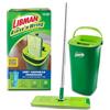 LIBMAN COMMERCIAL Libman Rinse 'n Wring Mop and Bucket System | Mocio per pavimenti in microfibra | Detergente per pavimenti in legno duro | Mocio bagnato e asciutto | Camere d'acqua pulite e sporche | Lame elettriche